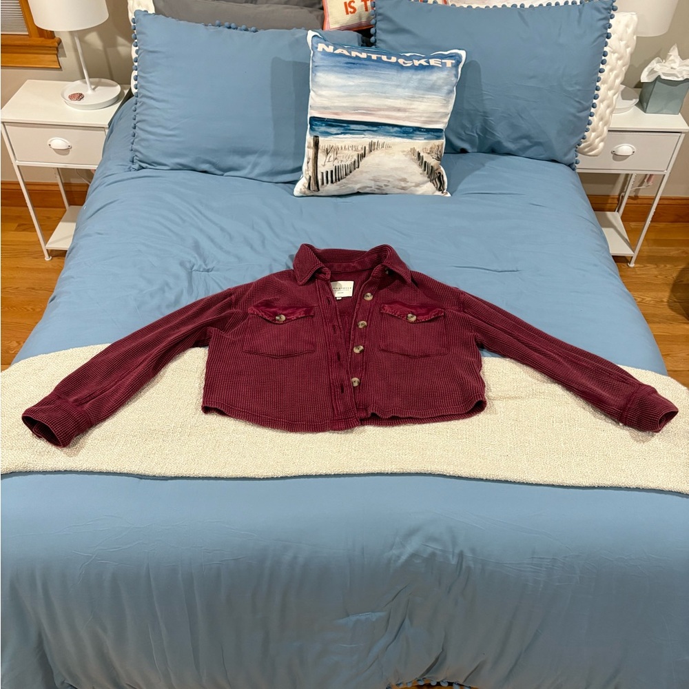 Bagatelle Deep Red Corduroy Jacket